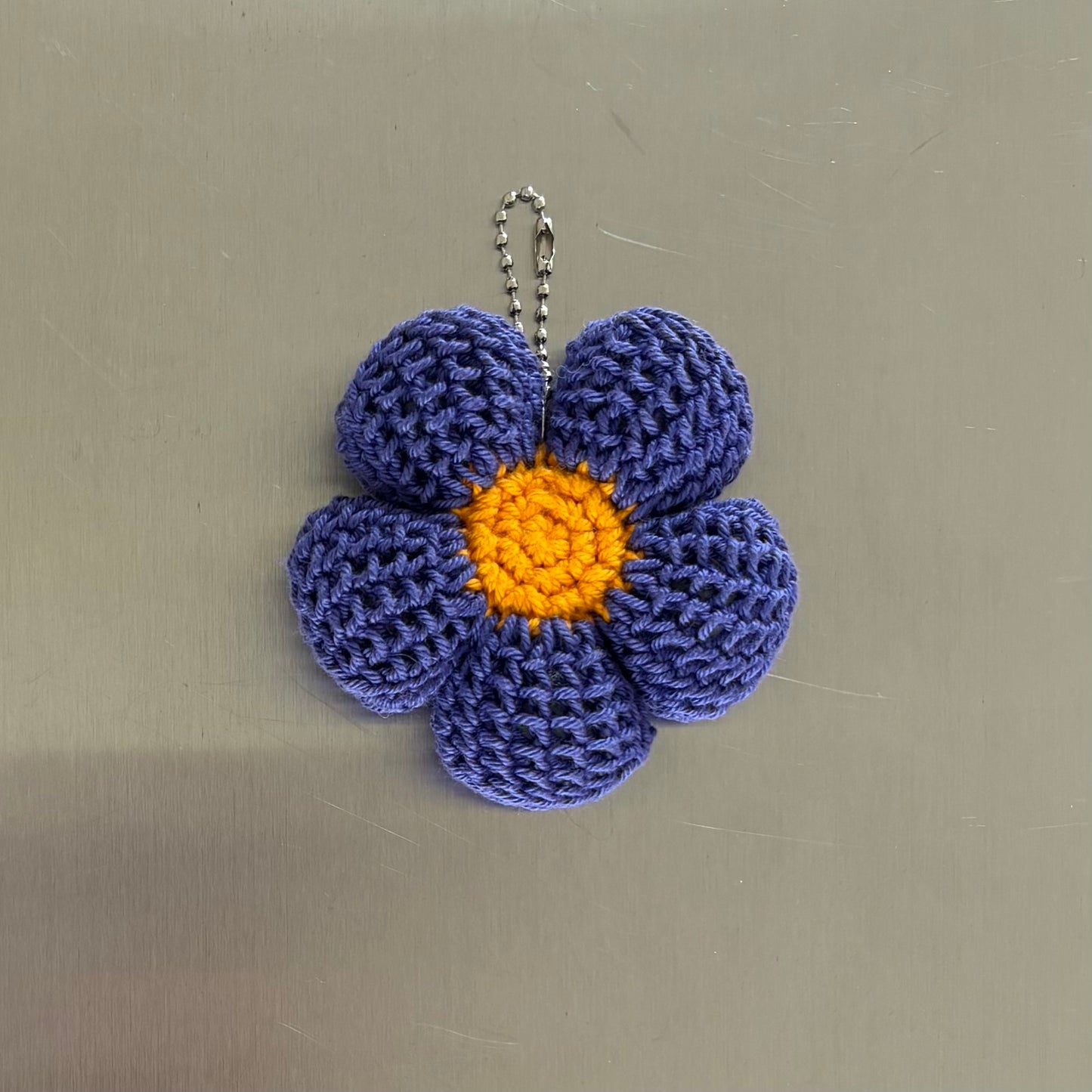 Porte-clés fleur