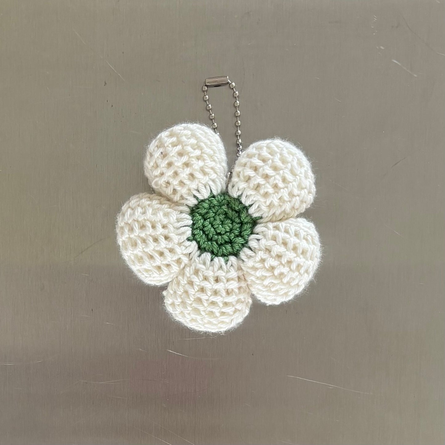 Porte-clés fleur