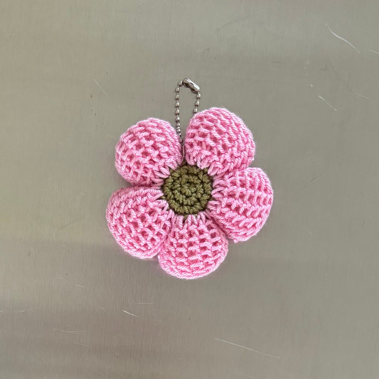 Porte-clés fleur