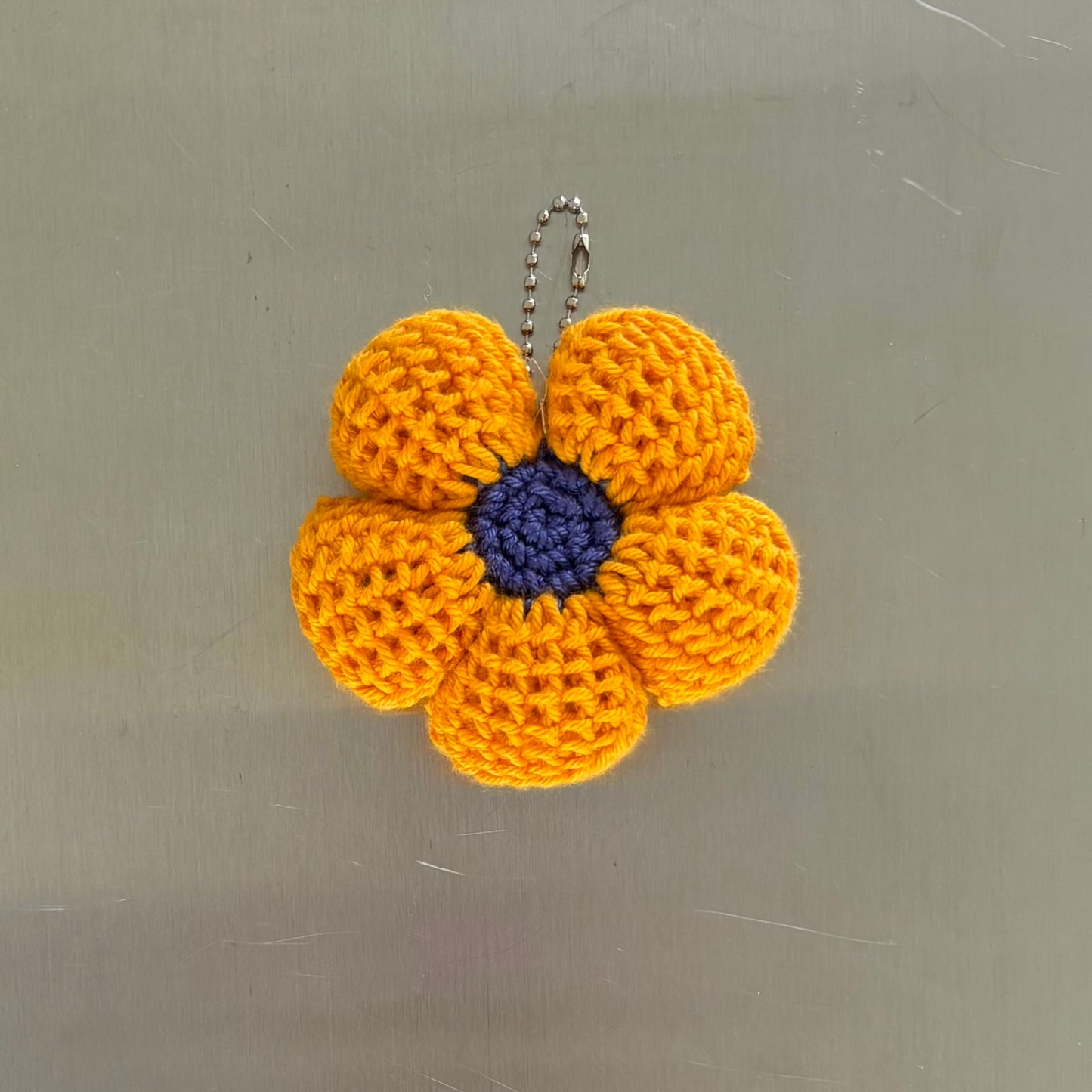Porte-clés fleur