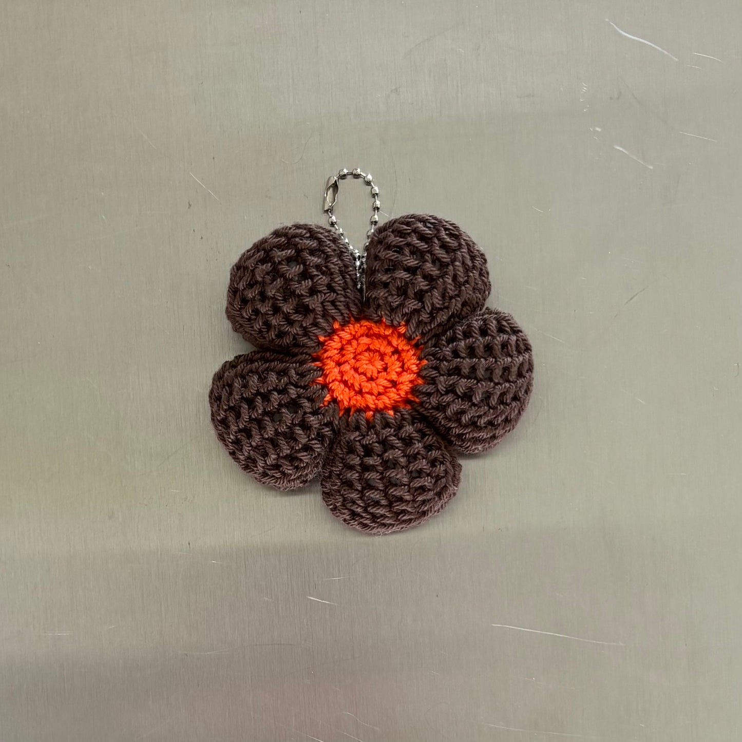 Porte-clés fleur