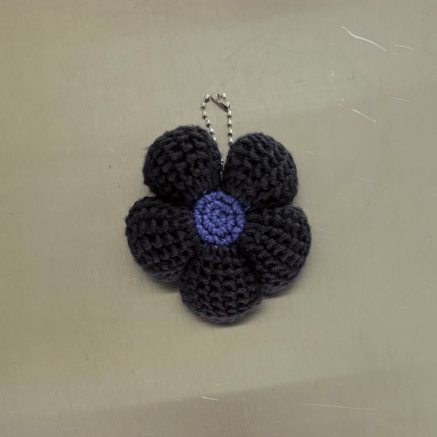 Porte-clés fleur