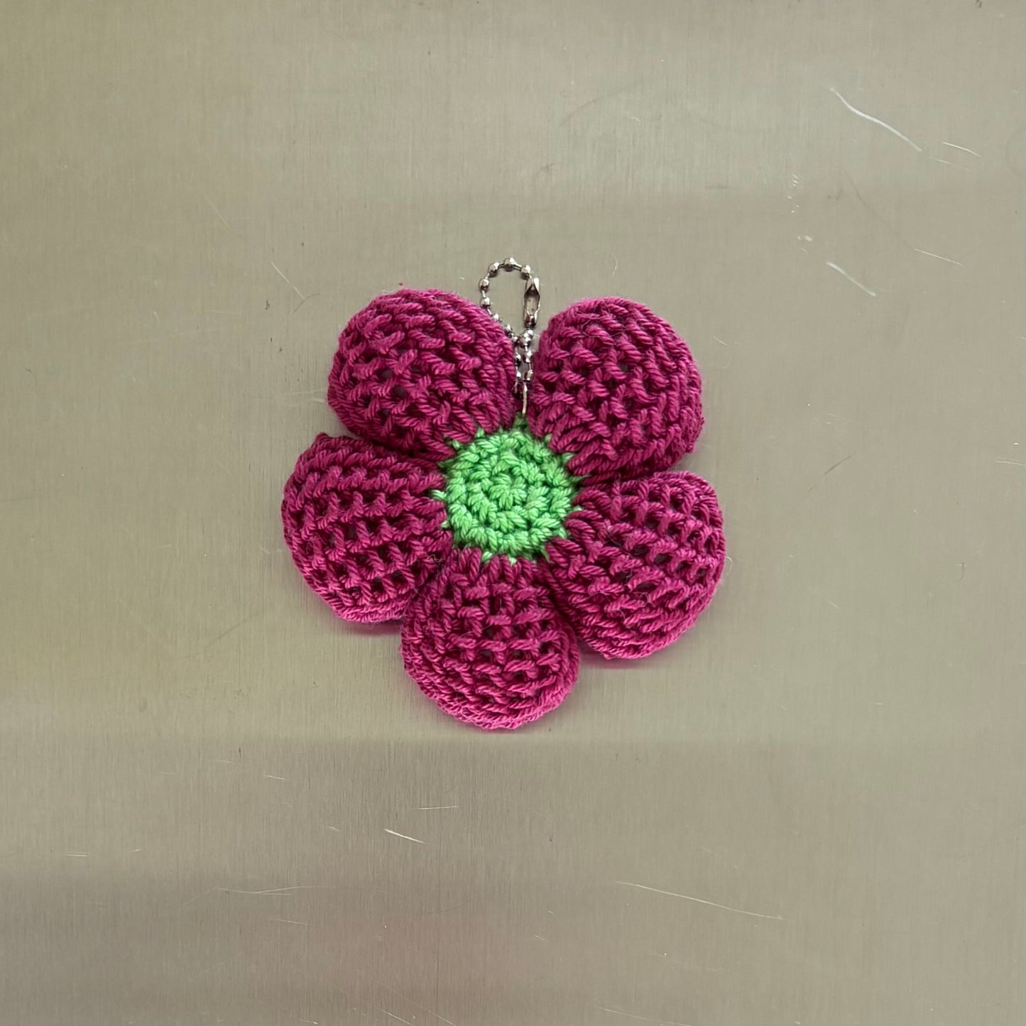 Porte-clés fleur