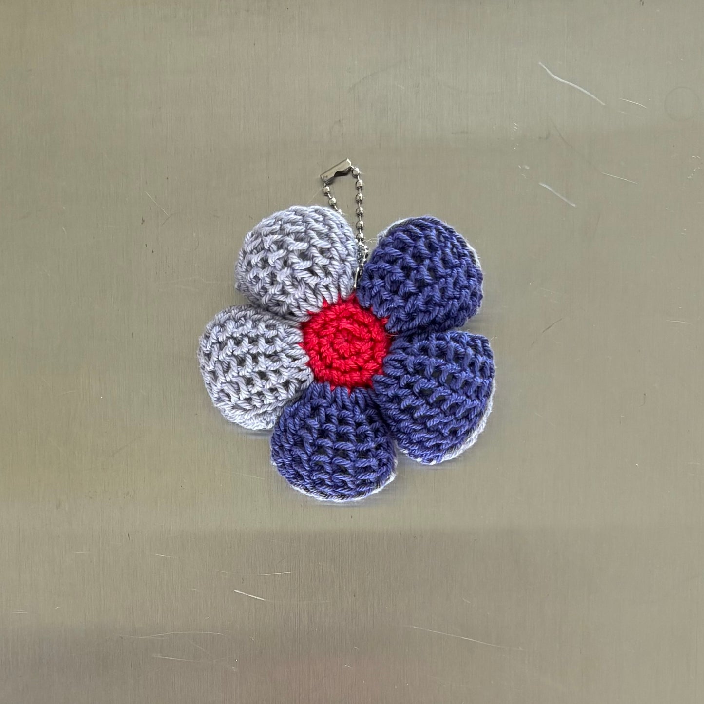 Porte-clés fleur