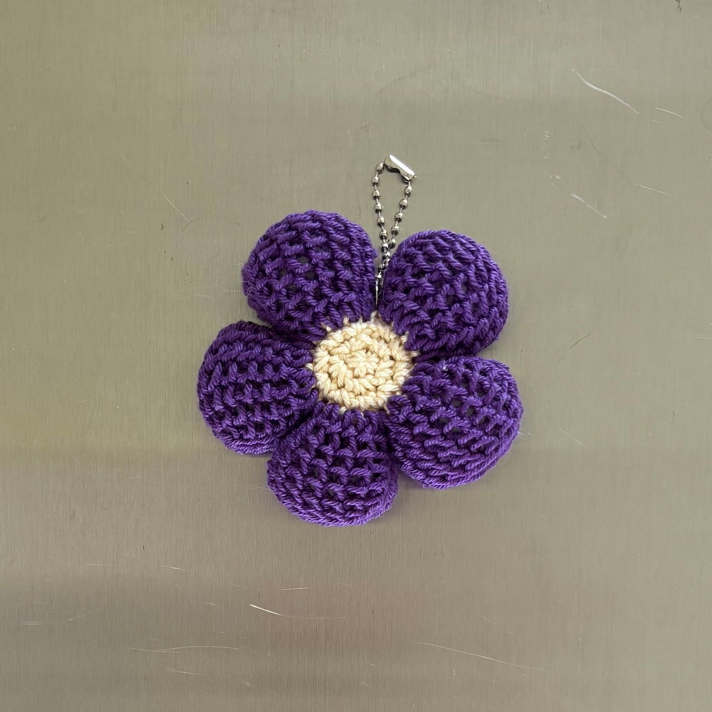 Porte-clés fleur