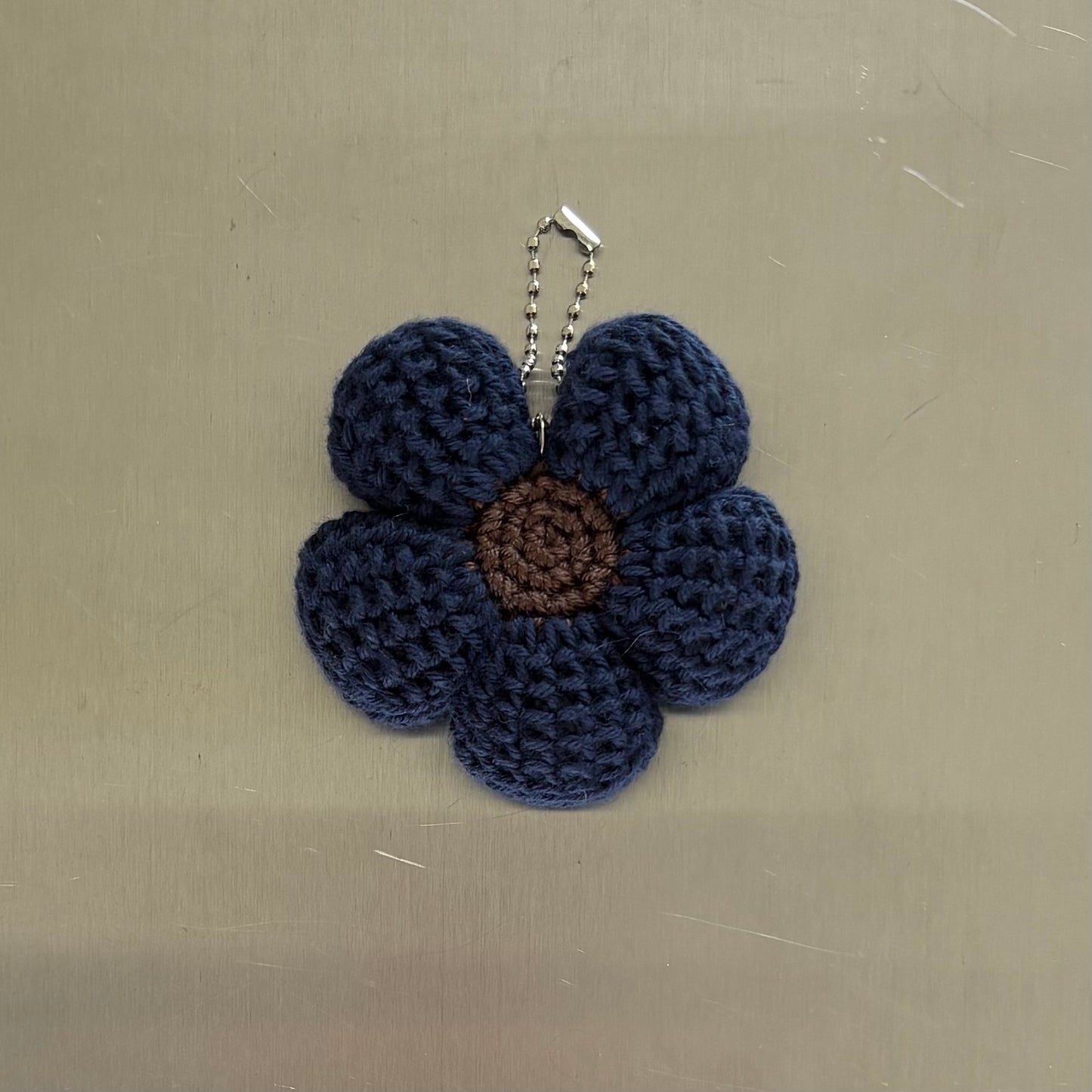 Porte-clés fleur